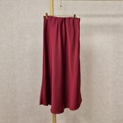 Rok Joanne - bordeaux satijn