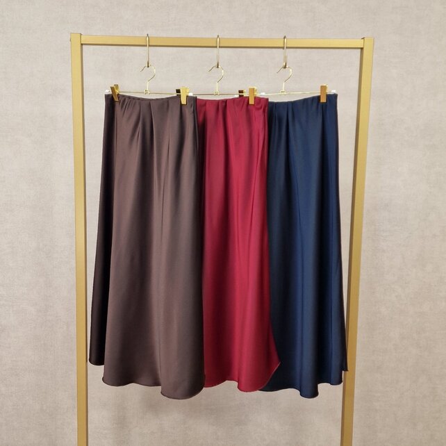 Rok Joanne - donkerblauw satijn