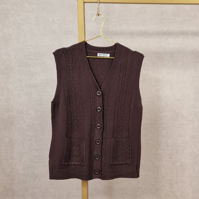 Vest Lena - bruin