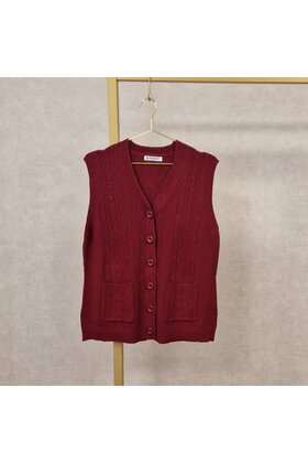 Vest Lena - bordeaux