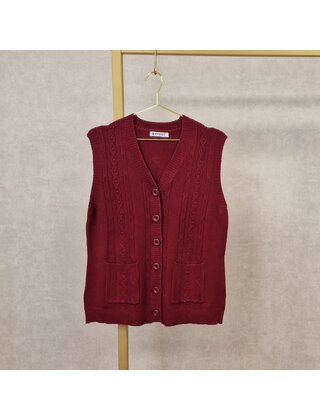 Vest Lena - bordeaux