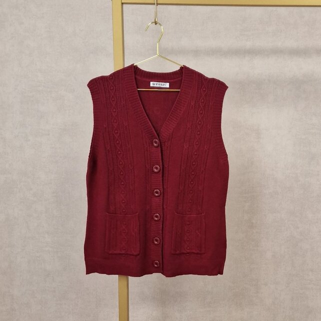 Vest Lena - bordeaux