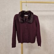 Vest Naomi - bordeaux