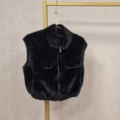 Gilet Sanne - bont zwart