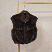 Gilet Sanne - bont bruin