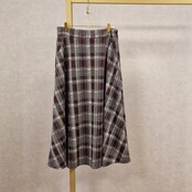 Rok Angeline - ruit bordeaux