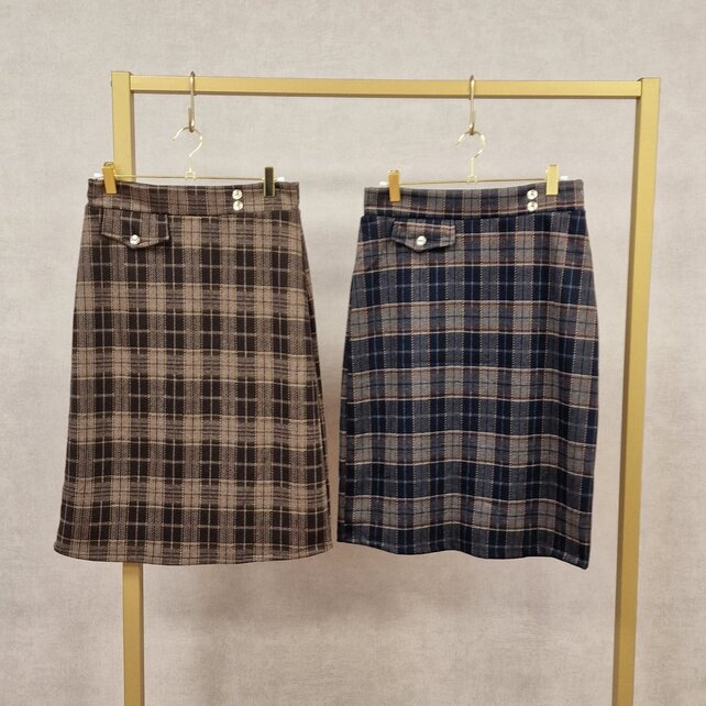 Rok Maddie - ruit marine