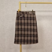 Rok Maddie - ruit bruin