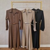 Jurk Alina - khaki
