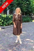 Jurk Marit - bruin