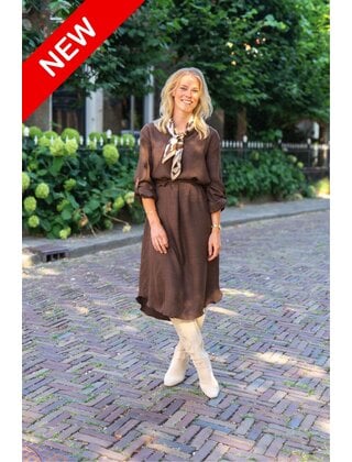 Jurk Marit - bruin