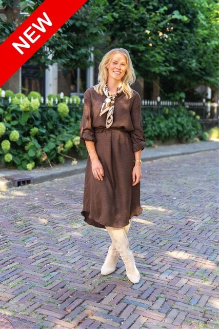 Jurk Marit - bruin