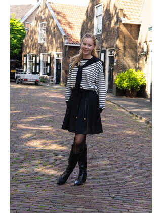 Trui Rachel - wit/zwart