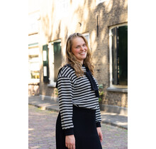 Trui Rachel - zwart/wit