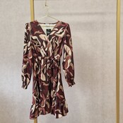 Jurk Jessica - dessin bordeaux