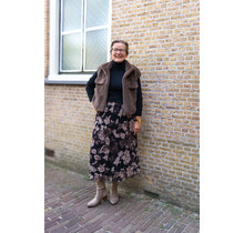 Gilet Sanne - bont taupe