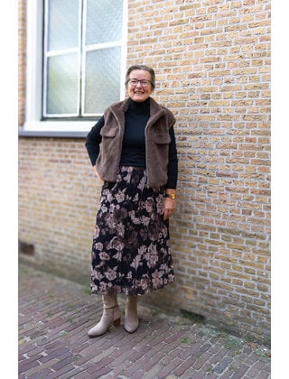 Gilet Sanne - bont taupe