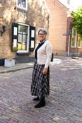 Rok Angeline - ruit zwart