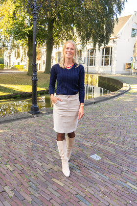 Trui Femke - marine