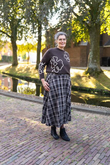 Trui Lina - bruin
