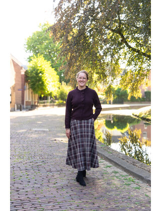 Vest Anne - bordeaux