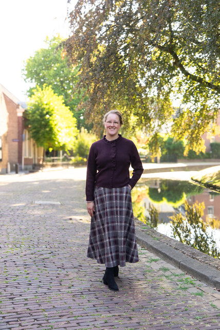 Vest Anne - bordeaux