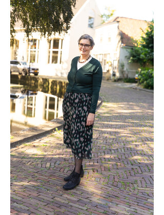 Vest Martha - donkergroen