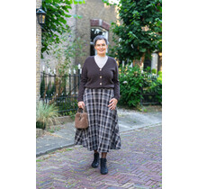 Vest Liesbeth - bruin