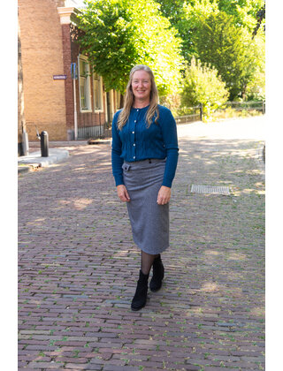 Vest Camilla - petrolblauw