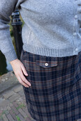 Rok Maddie - ruit marine