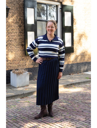 Rok Amber - donkerblauw