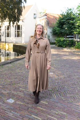 Jurk Alina - khaki