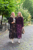 Rok Iris - bordeaux dessin mesh