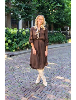 Jurk Marit - bruin