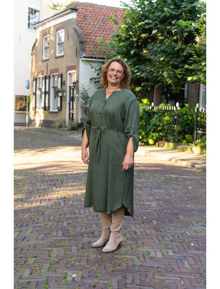 Jurk Marit - mosgroen