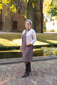 Jurk Marloes - bruin/zand