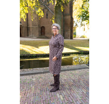 Jurk Marloes - bruin/zand