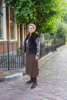 Gilet Diana - bruin