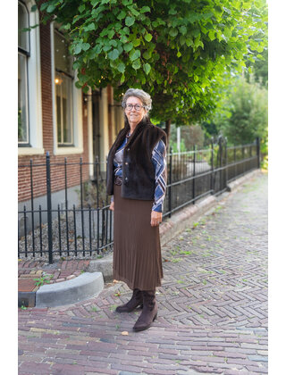 Gilet Diana - bruin