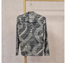 Shirt Mila - zwart dessin