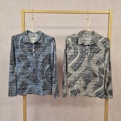Shirt Mila - zwart dessin
