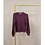 Trui Silvia - aubergine/bordeaux