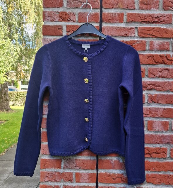Vest Valentina - donkerblauw