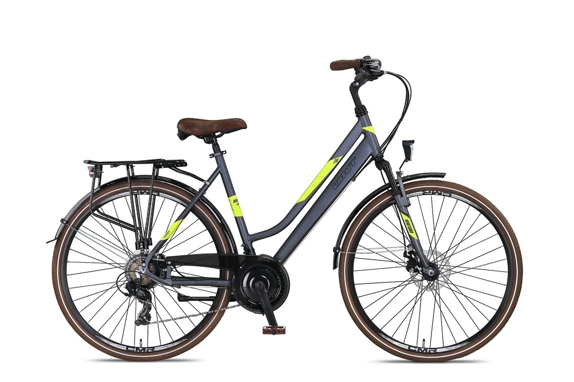 Altec Umit Ventura 28inch Damesfiets 53 2D Antraciet/Lime