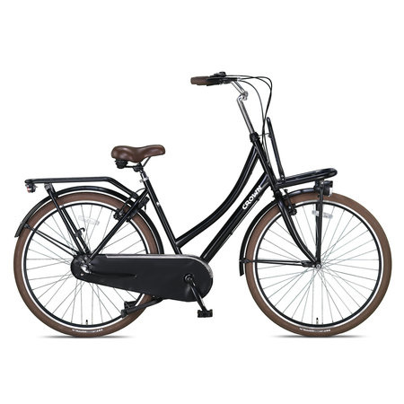 Crown Crown Istanbul Transportfiets 28inch 3vZwart