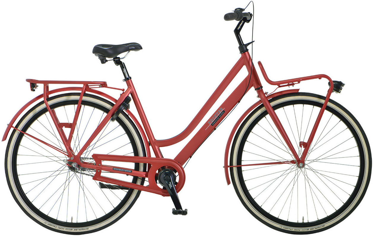 Pointer Pointer Spectra Damesfiets 28 inch 57 cm Magenta Rood 3v