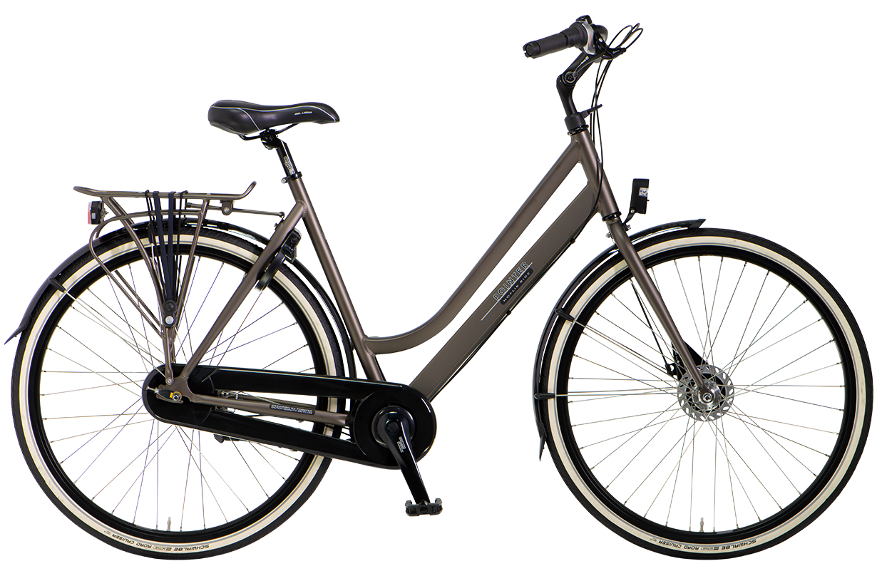 Pointer Pointer Ultra Damesfiets 28 inch 53cm Titanium 7v