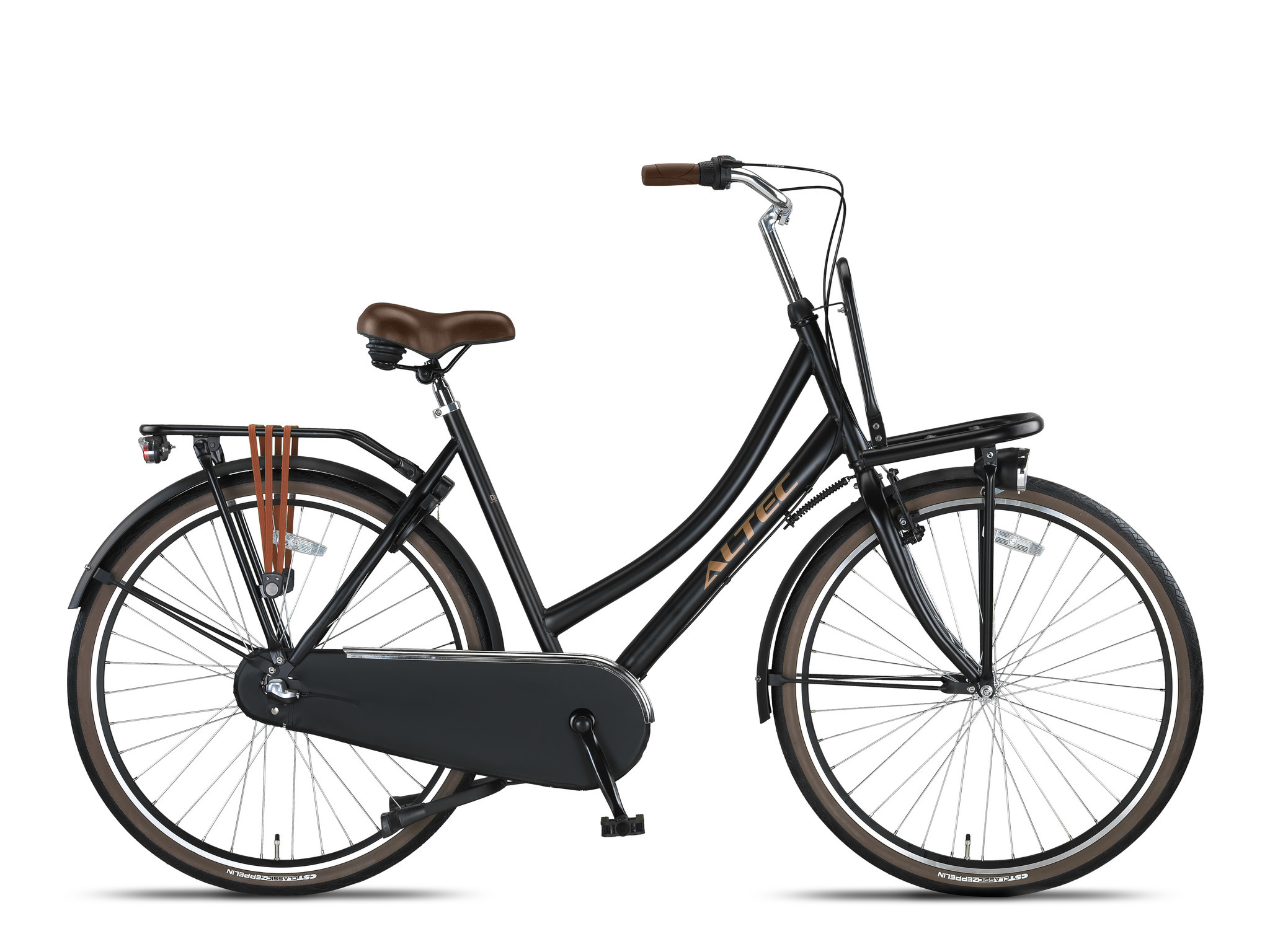 Altec Dutch Transportfiets 28 inch 57cm Mat Zwart N3