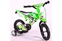 Volare Motorbike Kinderfiets Jongens 12 inch Groen 95% afgemonteerd 3 klein