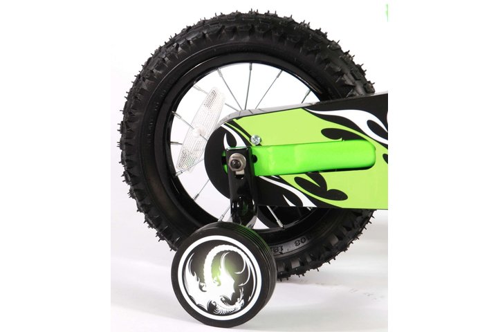 Volare Motorbike Kinderfiets Jongens 12 inch Groen 95% afgemonteerd 4